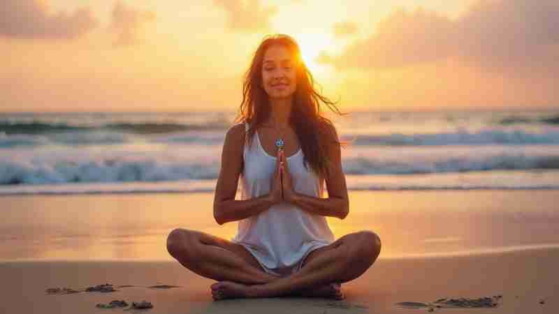 7 Steps to Unconditional Joy: Discovering Inner Peace, Concept art for illustrative purpose, tags: frieden - Monok